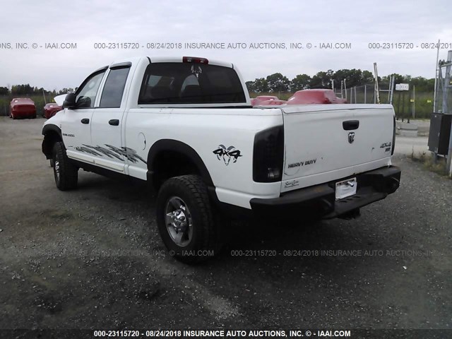 3D7KS28C76G104802 - 2006 DODGE RAM 2500 ST/SLT/LARAMIE თეთრი ფოტო 3