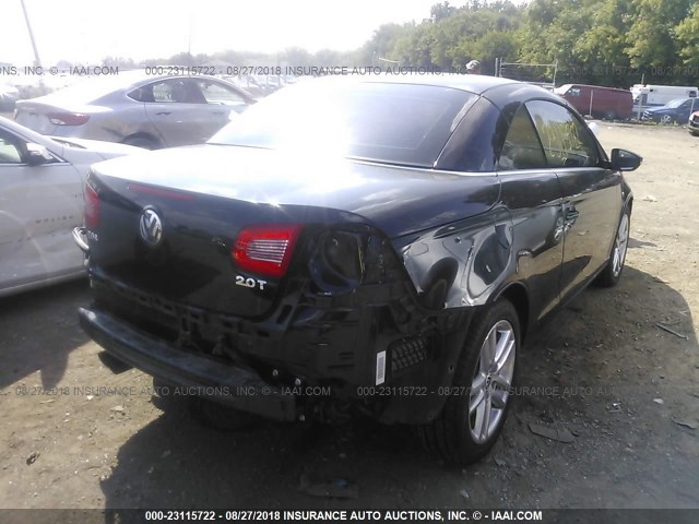 WVWFA71F69V012561 - 2009 VOLKSWAGEN EOS LUX Czarny zdjęcie 4