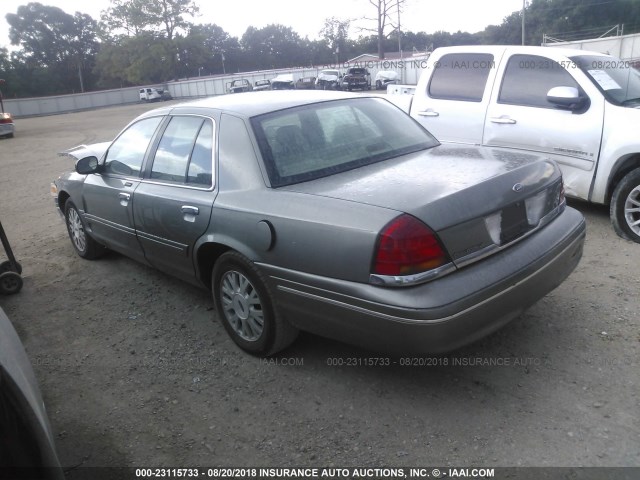 2FAFP74W63X158724 - 2003 FORD CROWN VICTORIA LX TURQUOISE photo 3