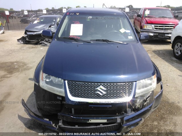 JS3TE0D65C4100171 - 2012 SUZUKI GRAND VITARA PREMIUM BLUE photo 6