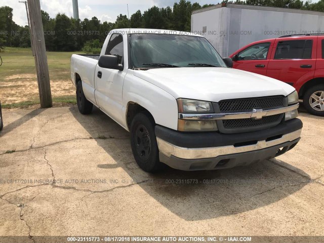 1GCEC14XX3Z226461 - 2003 CHEVROLET SILVERADO C1500 WHITE photo 1