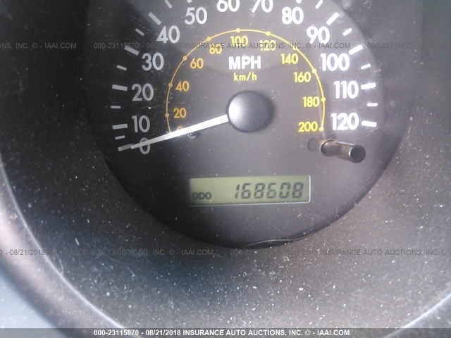 KL1TD52635B485267 - 2005 CHEVROLET AVEO LS BLUE photo 7