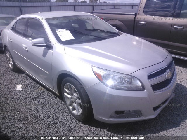 1G11C5SA0DF128796 - 2013 CHEVROLET MALIBU 1LT ვერცხლისფერი ფოტო 1
