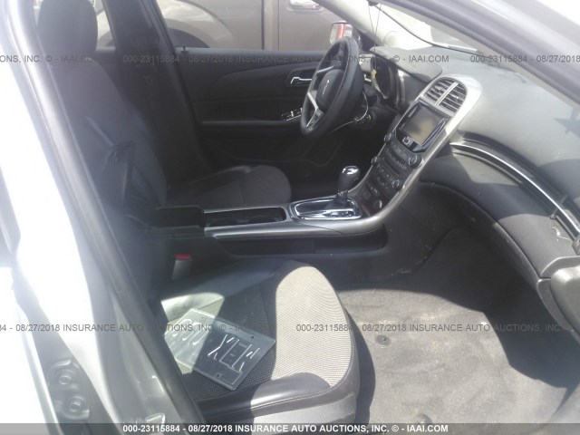1G11C5SA0DF128796 - 2013 CHEVROLET MALIBU 1LT ვერცხლისფერი ფოტო 5