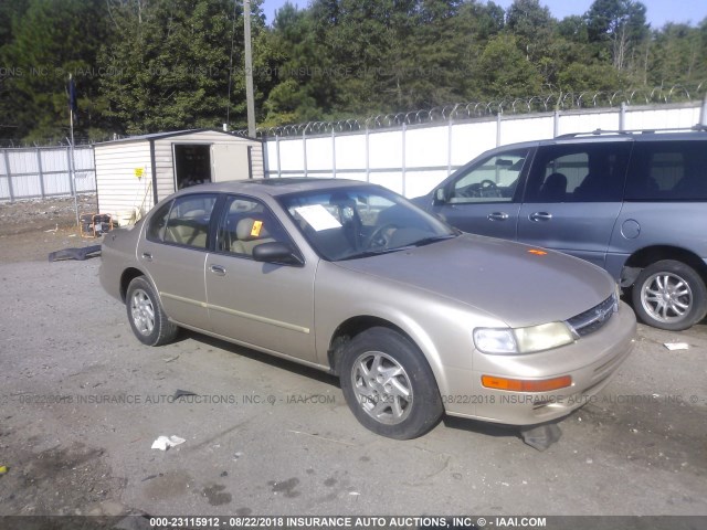 JN1CA21D8VM523356 - 1997 NISSAN MAXIMA GLE/GXE/SE GOLD photo 1