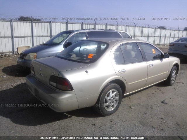 JN1CA21D8VM523356 - 1997 NISSAN MAXIMA GLE/GXE/SE GOLD photo 4