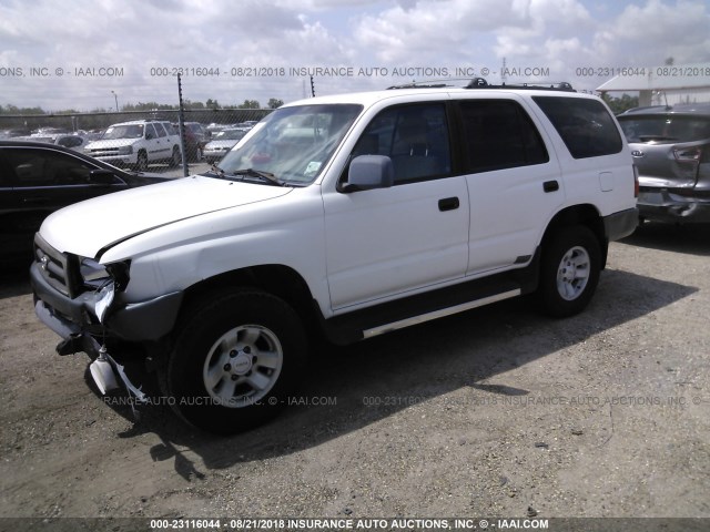 JT3GM84R1W0033631 - 1998 TOYOTA 4RUNNER WHITE photo 2