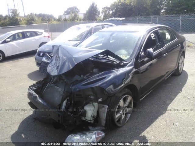 1G1ZC5E10BF386201 - 2011 CHEVROLET MALIBU 1LT 黑色 照片 2