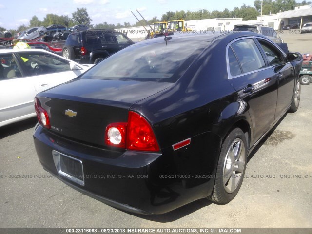 1G1ZC5E10BF386201 - 2011 CHEVROLET MALIBU 1LT 黑色 照片 4