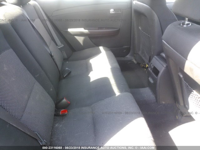 1G1ZC5E10BF386201 - 2011 CHEVROLET MALIBU 1LT 黑色 照片 8