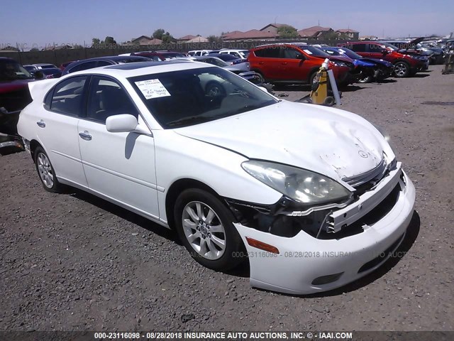 JTHBA30G645026193 - 2004 LEXUS ES 330 WHITE photo 1