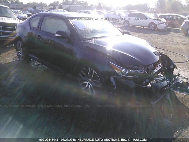 JTKJF5C74FJ001074 - 2015 TOYOTA SCION TC 灰色 照片 1