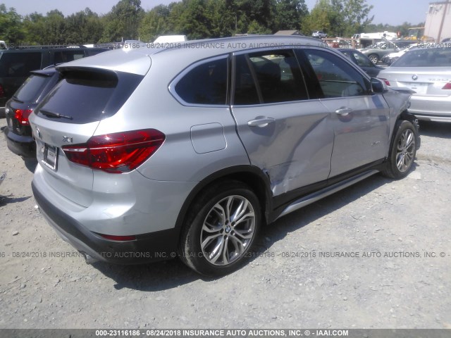 WBXHT3C36H5F74513 - 2017 BMW X1 XDRIVE28I GRAY photo 4