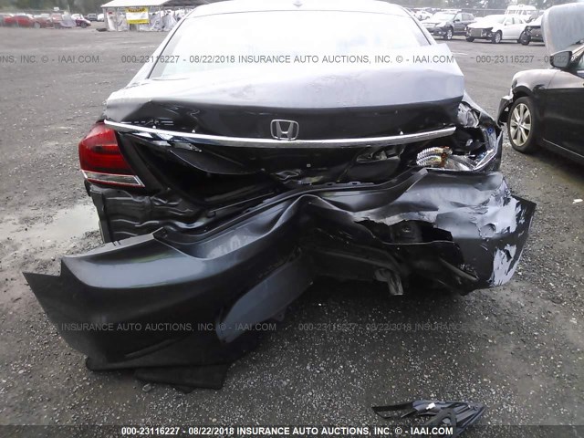 19XFB2F95EE052325 - 2014 HONDA CIVIC EXL 灰色 照片 6