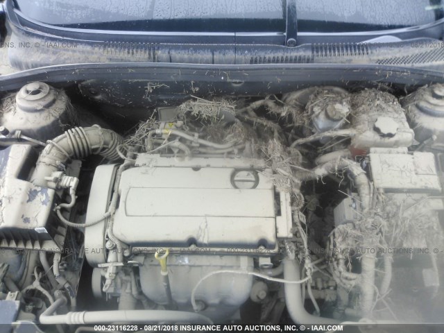 1G1PA5SH0E7198811 - 2014 CHEVROLET CRUZE LS Dark Blue photo 10