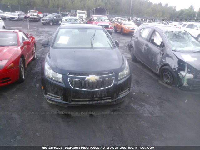 1G1PA5SH0E7198811 - 2014 CHEVROLET CRUZE LS Dark Blue photo 6