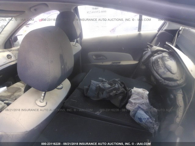 1G1PA5SH0E7198811 - 2014 CHEVROLET CRUZE LS Dark Blue photo 8