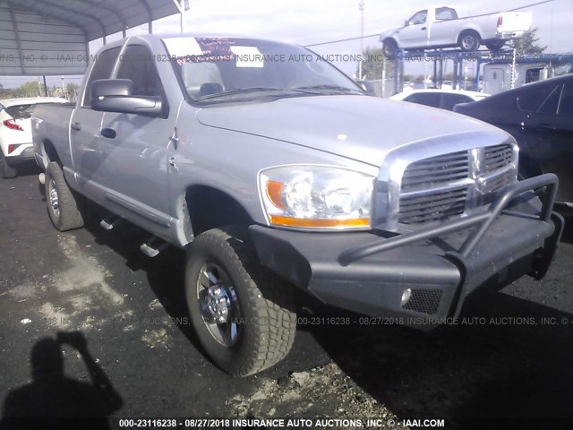 3D7KS28C96G280654 - 2006 DODGE RAM 2500 ST/SLT/LARAMIE ვერცხლისფერი ფოტო 1