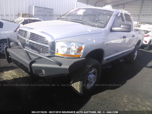 3D7KS28C96G280654 - 2006 DODGE RAM 2500 ST/SLT/LARAMIE ვერცხლისფერი ფოტო 2