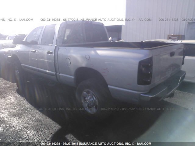 3D7KS28C96G280654 - 2006 DODGE RAM 2500 ST/SLT/LARAMIE ვერცხლისფერი ფოტო 3
