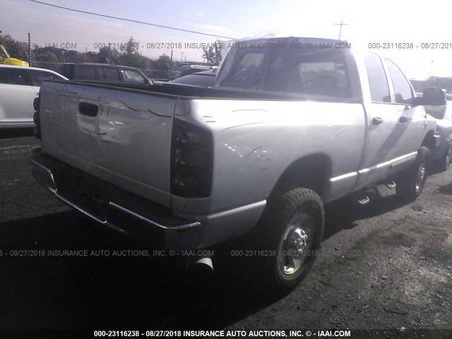 3D7KS28C96G280654 - 2006 DODGE RAM 2500 ST/SLT/LARAMIE ვერცხლისფერი ფოტო 4