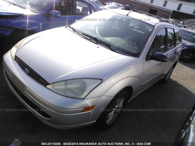 1FAFP36392W205900 - 2002 FORD FOCUS SE/SE COMFORT/ZTW/SE SPRT SILVER photo 2