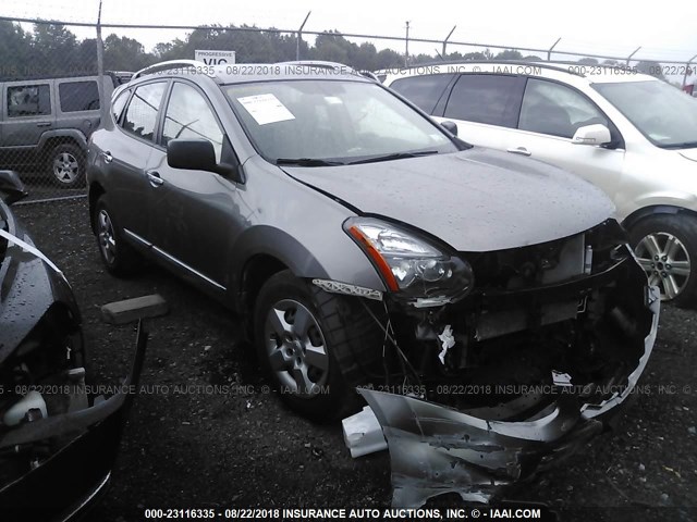 JN8AS5MV0EW719677 - 2014 NISSAN ROGUE SELECT S SILVER photo 1