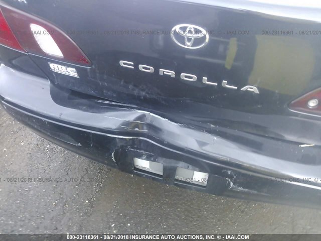 2T1BR12E1YC365009 - 2000 TOYOTA COROLLA VE/CE/LE 黑色 照片 6