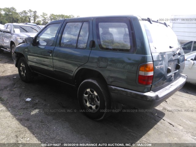 JN8AR05S6VW136470 - 1997 NISSAN PATHFINDER XE/LE GREEN photo 3