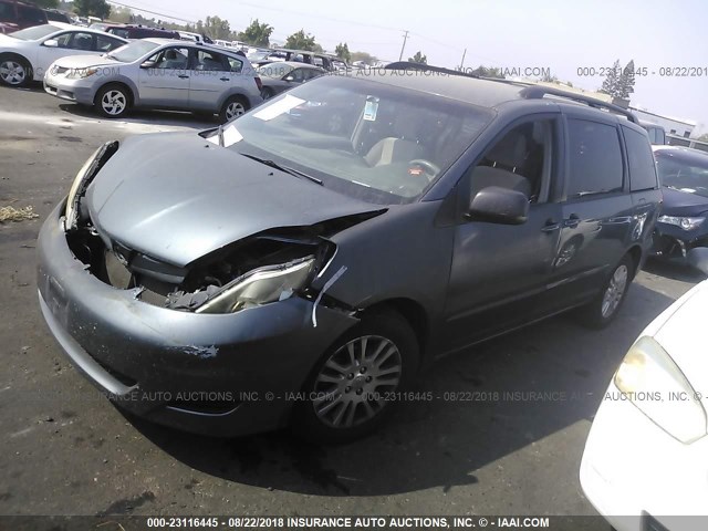 5TDKK4CC3AS327961 - 2010 TOYOTA SIENNA CE/LE GRAY photo 2