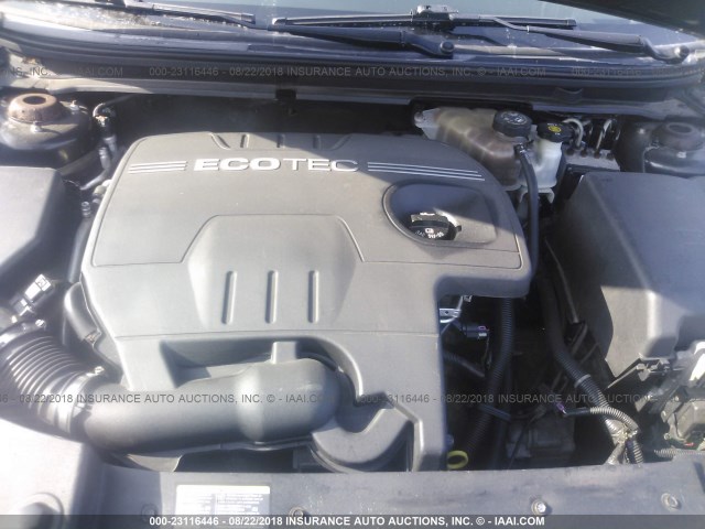 1G1ZH57B38F273617 - 2008 CHEVROLET MALIBU 1LT 黑色 照片 10