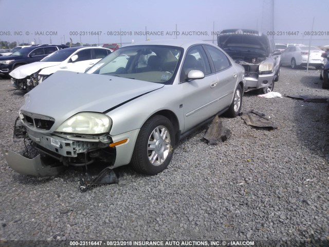 1MEFM55S15A620474 - 2005 MERCURY SABLE LS PREMIUM GOLD photo 2