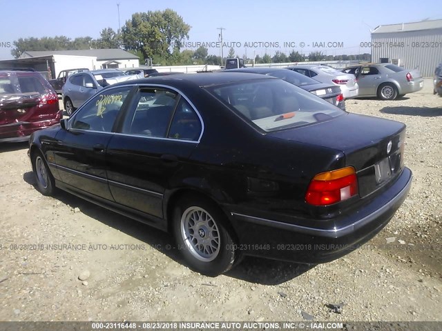 WBADD6325WGT96901 - 1998 BMW 528 I AUTOMATIC BLACK photo 3