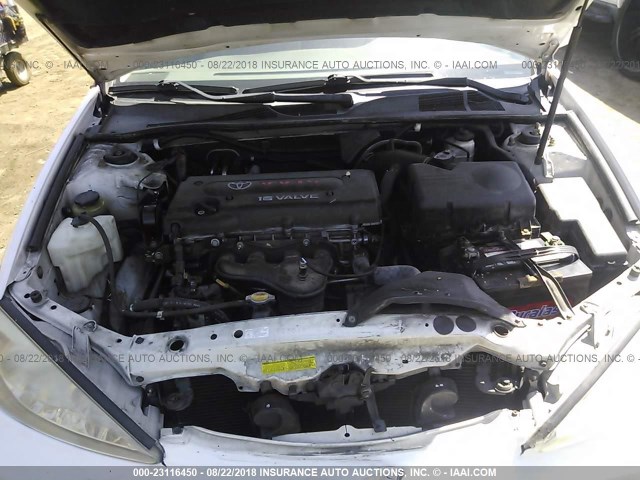 4T1BE32K34U297995 - 2004 TOYOTA CAMRY LE/XLE/SE WHITE photo 10