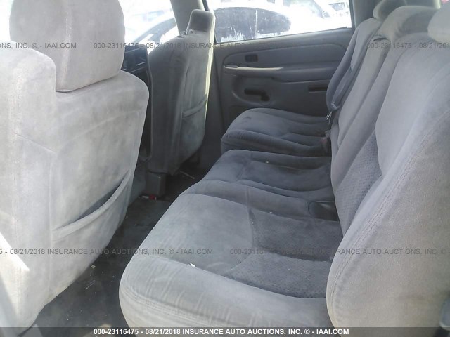 1GNEC16Z55J101598 - 2005 CHEVROLET SUBURBAN C1500 GRAY photo 8