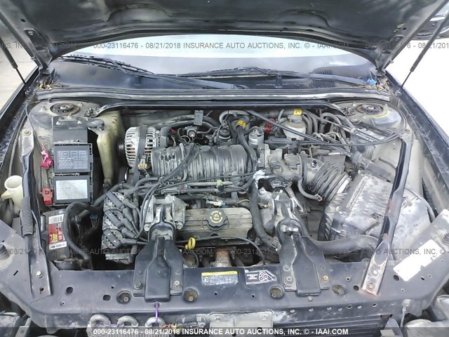 2G1WX15K829282279 - 2002 CHEVROLET MONTE CARLO SS BLACK photo 10