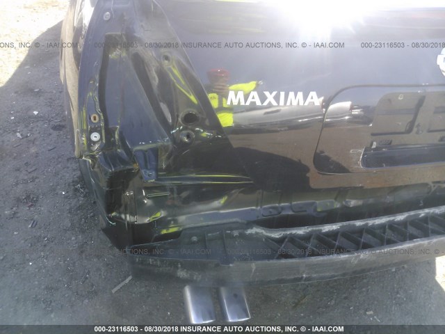 1N4BA41E67C850835 - 2007 NISSAN MAXIMA SE/SL BLACK photo 6