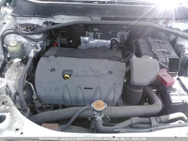 JA4LS21WX8Z005486 - 2008 MITSUBISHI OUTLANDER ES Ağ foto 10