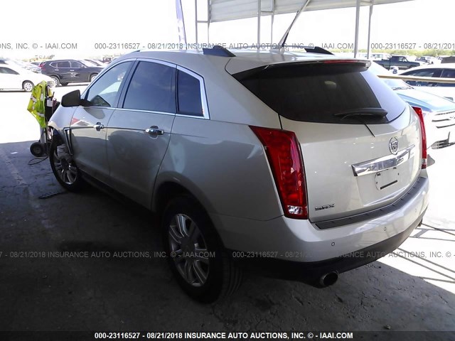 3GYFNBE36ES631520 - 2014 CADILLAC SRX LUXURY COLLECTION GOLD photo 3