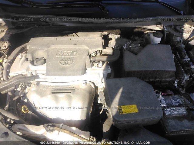 4T1BF1FK5EU754822 - 2014 TOYOTA CAMRY L/SE/LE/XLE 黑色 照片 10