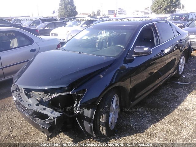4T1BF1FK5EU754822 - 2014 TOYOTA CAMRY L/SE/LE/XLE 黑色 照片 2