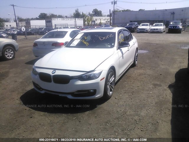 WBA3B5C59DF596611 - 2013 BMW 328 XI SULEV WHITE photo 2