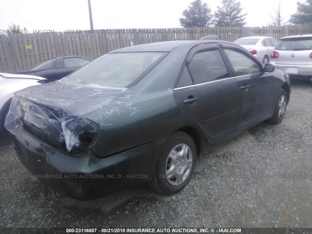 JTDBE30K663058344 - 2006 TOYOTA CAMRY LE/XLE 绿色 照片 4