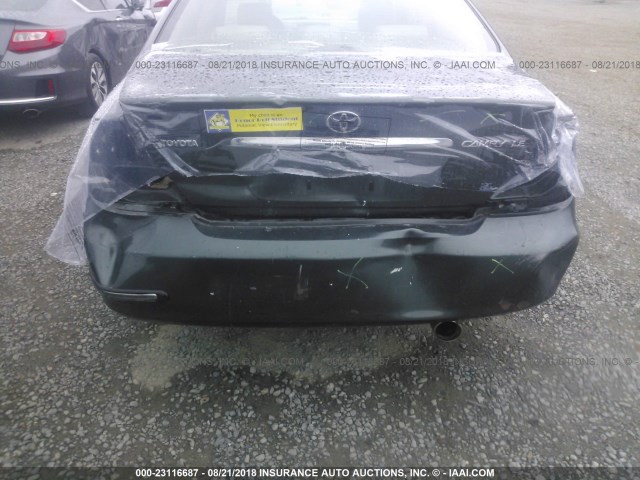 JTDBE30K663058344 - 2006 TOYOTA CAMRY LE/XLE 绿色 照片 6