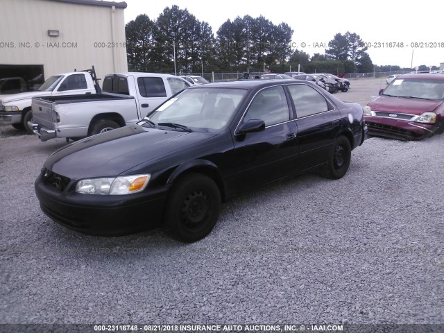 4T1BF22K9YU946535 - 2000 TOYOTA CAMRY LE/XLE BLACK photo 2