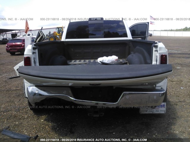 3C63RRML6HG623326 - 2017 RAM 3500 LARAMIE WHITE photo 8