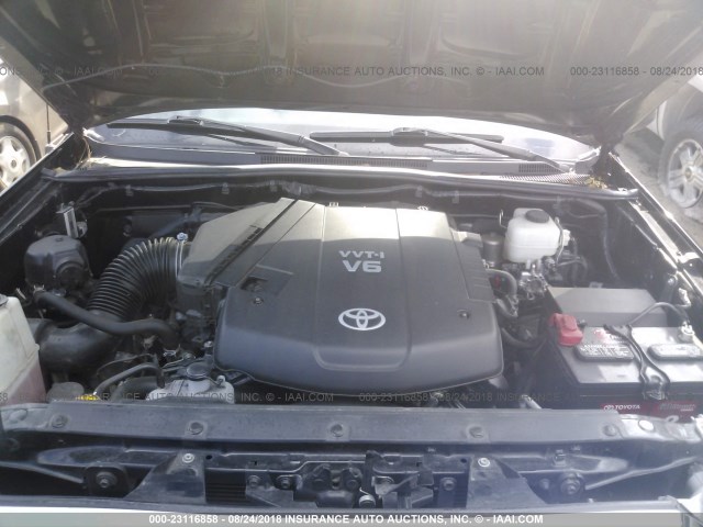 5TFLU4EN9EX089689 - 2014 TOYOTA TACOMA DOUBLE CAB შავი ფოტო 10