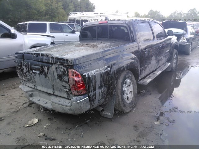 5TFLU4EN9EX089689 - 2014 TOYOTA TACOMA DOUBLE CAB შავი ფოტო 4