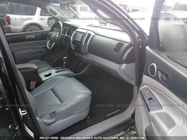 5TFLU4EN9EX089689 - 2014 TOYOTA TACOMA DOUBLE CAB შავი ფოტო 5