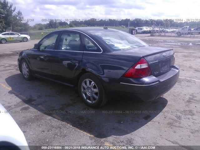 1FAHP24177G149476 - 2007 FORD FIVE HUNDRED SEL GRAY photo 3